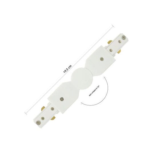 multi-connector til halo -track-hvid